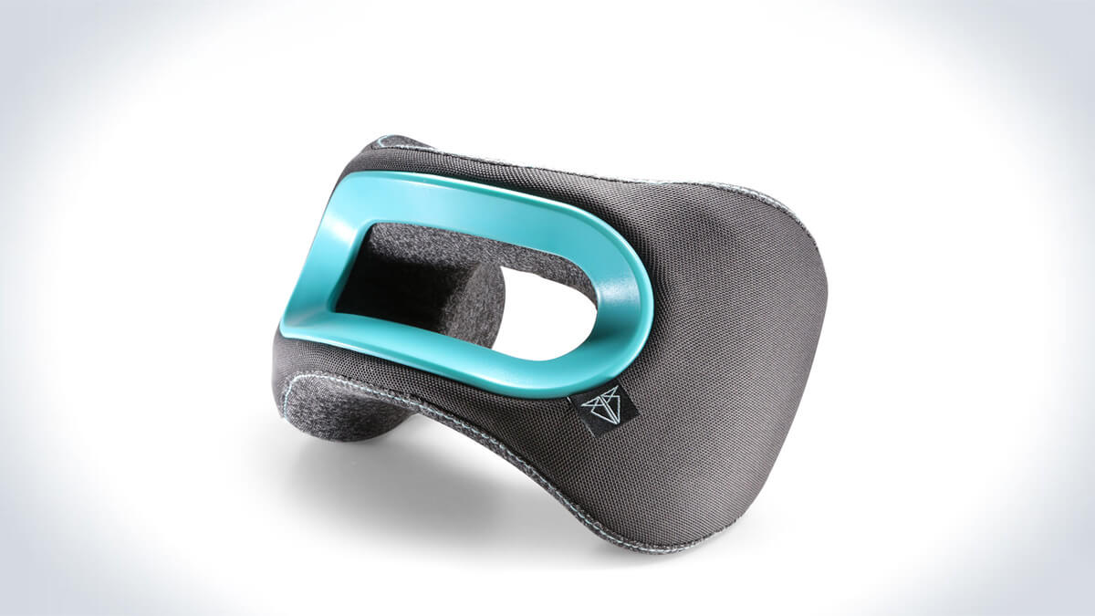 BullRest Memory Foam Travel Pillow