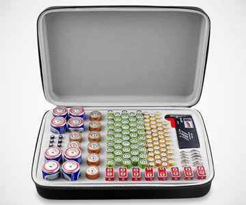 Battery Organizer Storage Box