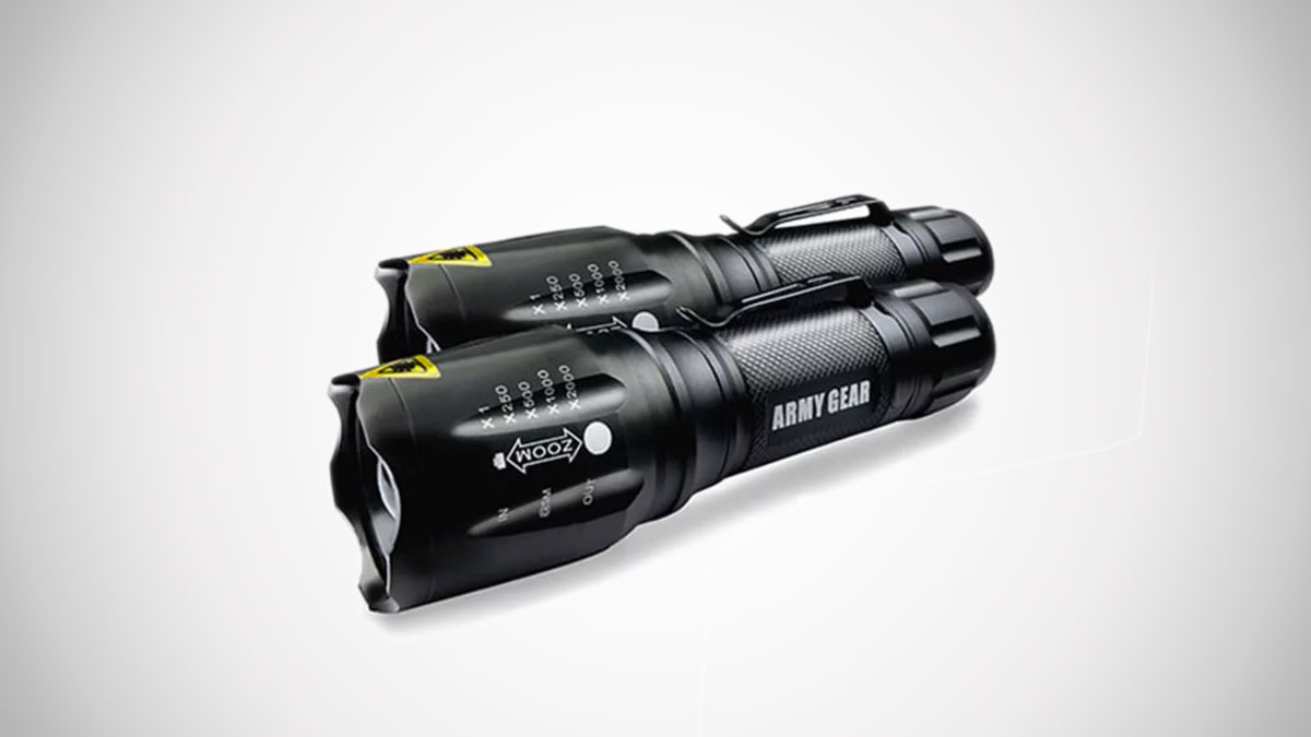 Viper 1000-Lumen Tactical Flashlights: 2-Pack Viper 1000-Lumen Tactical Flashlights: 2-Pack