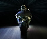 Hybrid Race Replica Motorcycle - Front View