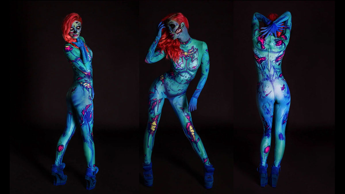 Zombie Bodysuit Halloween Costume Zombie Bodysuit Halloween Costume