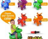 Benny the Jumping Bull Inflatable Hopper