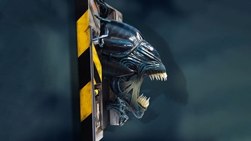 Life-Size Alien Queen Wall Sculpture Life-Size Alien Queen Wall Sculpture