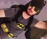 Batman Hooded & Winged Backpack