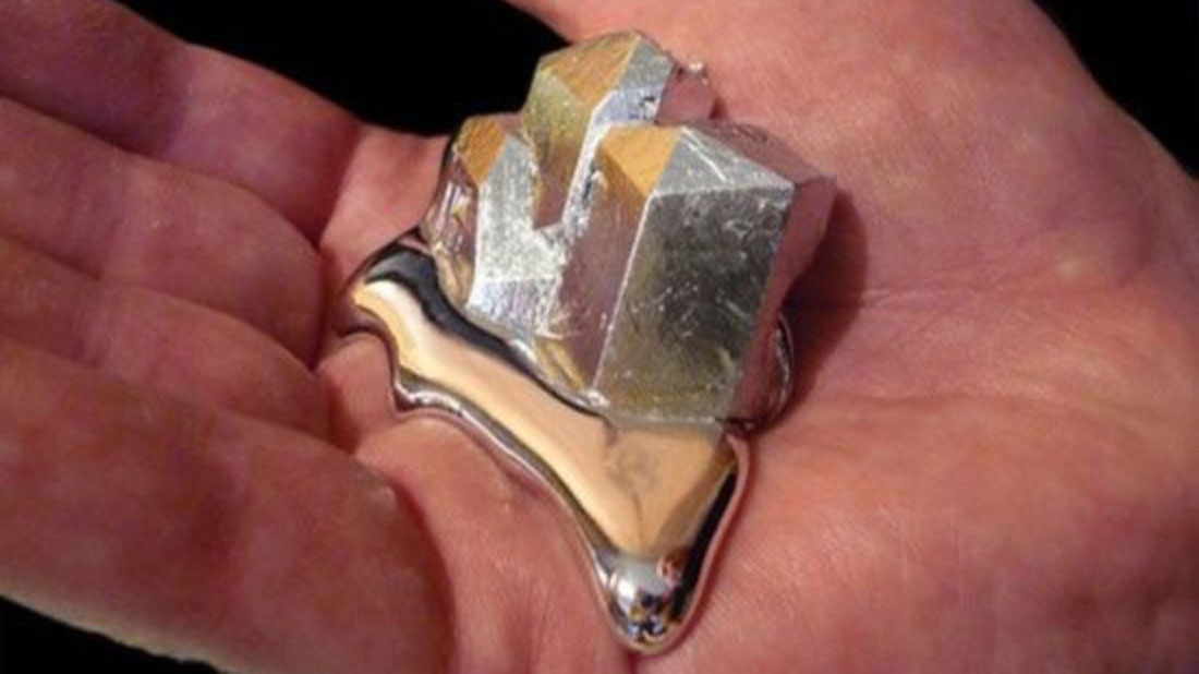 Gallium - Melts-in-Your-Hand Metal Gallium - Melts-in-Your-Hand Metal