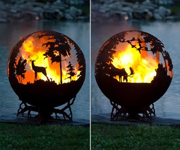 Forest Fire Pit Forest Fire Pit