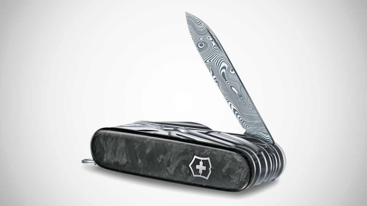 Victorinox Limited Edition Damast Steel Pocket Knife Victorinox Limited Edition Damast Steel Pocket Knife