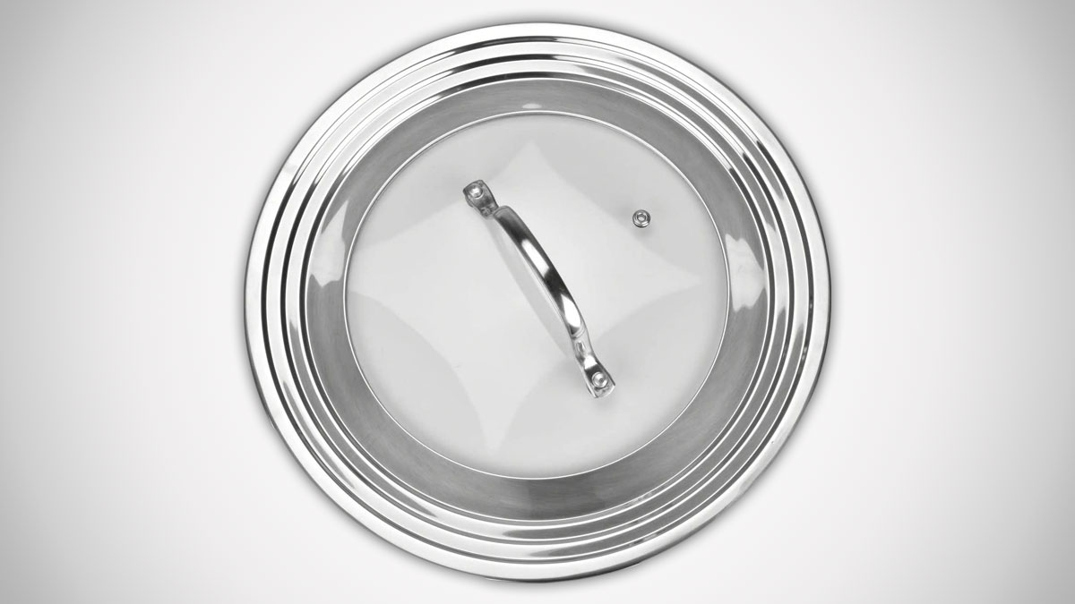 Universal Lid for Pots, Pans & Skillets Universal Lid for Pots, Pans & Skillets