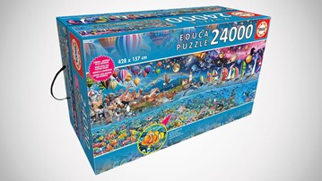 Educa Borras Life, The Greatest 24,000-Piece Puzzle