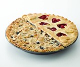 Split Decision Pie Pan