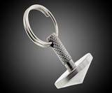 Self-Balancing Spinning Top Keychain