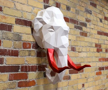 Paper Animal Head Trophy Kits Paper Animal Head Trophy Kits