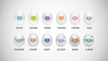 Tenga Easy Beat Eggs - Men's Portable Pleasure Devices Tenga Easy Beat Eggs - Men's Portable Pleasure Devices