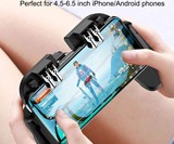 4 Trigger Mobile Game Controller with Cooling Fan