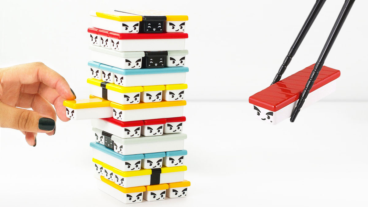 IUP OH! - Jenga-Style Sushi Tower Game IUP OH! - Jenga-Style Sushi Tower Game