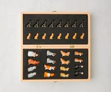 Dogs vs. Cats Chess Set