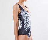 Black Skeleton Swimsuit-2277