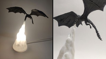 Game of Thrones Dragon Lamp