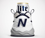Miller Lite x New Balance Shoezie Beer Koozie