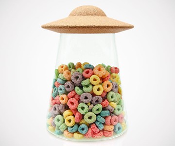 UFO Storage Jar UFO Storage Jar