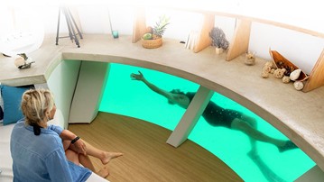 Anthenea Solar-Powered Floating Pod Suite Anthenea Solar-Powered Floating Pod Suite