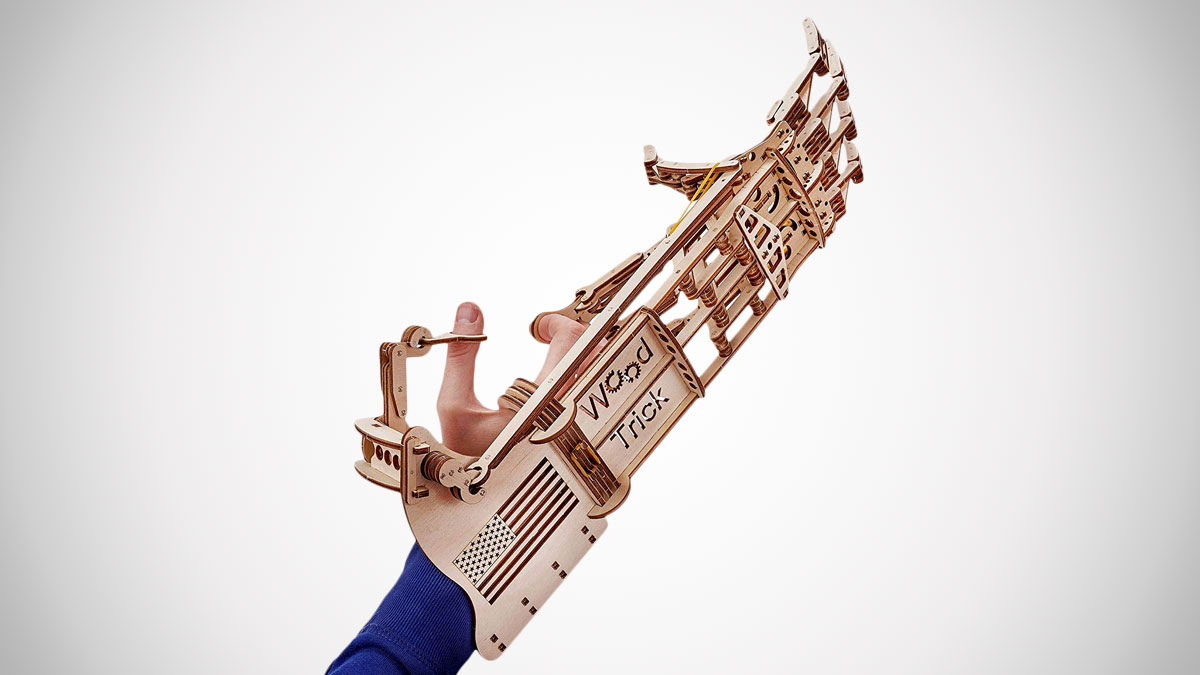 Wooden Robotic Arm Kit