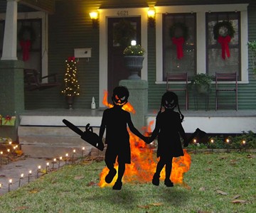 Zombie Kids Halloween Yard Art Zombie Kids Halloween Yard Art