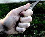 HemiSERE Titanium Lapel Knife
