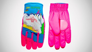 Freezy Freakies Retro Color-Changing Adult Snow Gloves