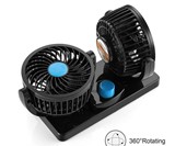Dual Head Car Fan