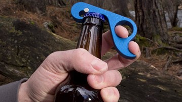 GrabOpener One-Handed Bottle Opener