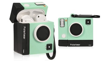 Polaroid Camera-Style AirPods Case