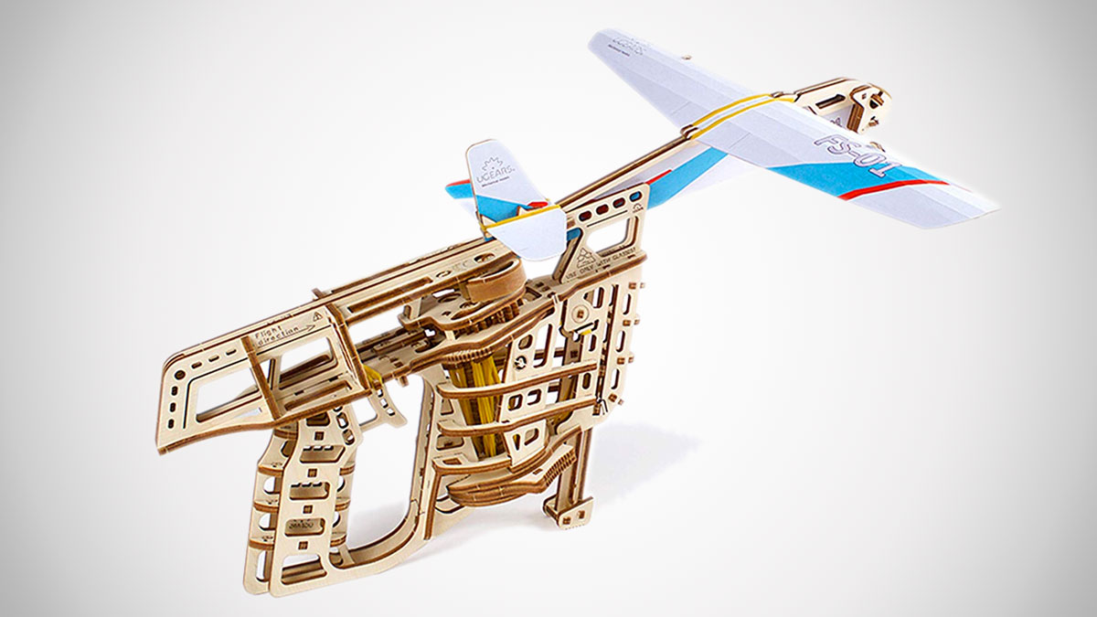 Flight Starter Mechanical Paper Airplane Launcher Kit Flight Starter Mechanical Paper Airplane Launcher Kit