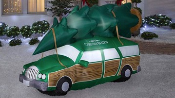 8' Inflatable Christmas Vacation Station Wagon 8' Inflatable Christmas Vacation Station Wagon