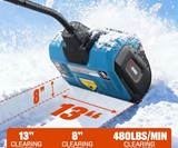 Snow Joe Cordless Electric Snow Shovel