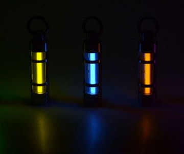Titanium Alloy Tritium Keychains Titanium Alloy Tritium Keychains