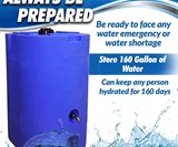 WaterPrepared Emergency Water Storage Tank