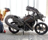 Creator Roongrojna Sangwongprisarn & His Alien Motorcycle
