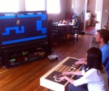 Working Nintendo Controller Coffee Table - Players in Action