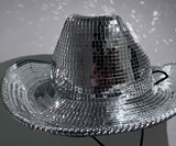 Disco Ball Cowboy Hat