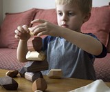 Tumi Ishi Wood Rock Balancing Blocks