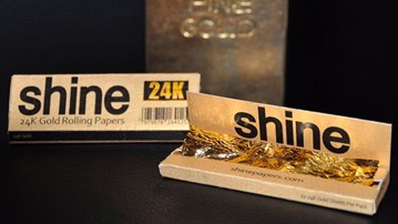 Shine 24K Gold Rolling Papers Shine 24K Gold Rolling Papers