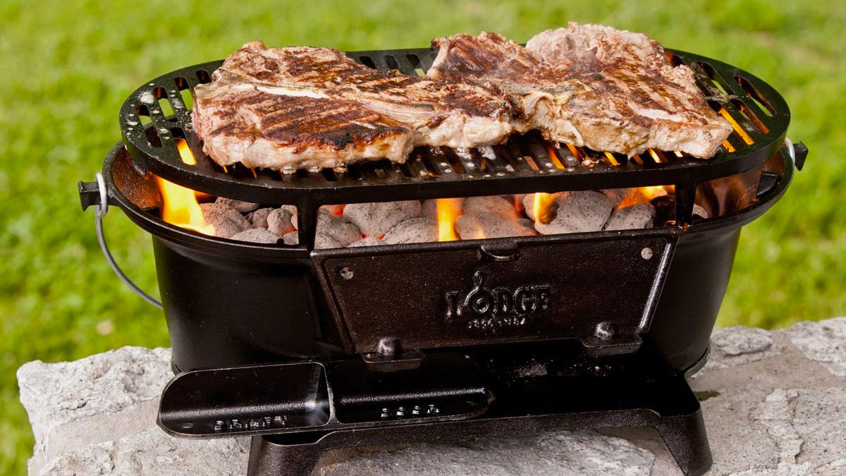 Lodge Cast Iron Sportsman's Grill Lodge Cast Iron Sportsman's Grill