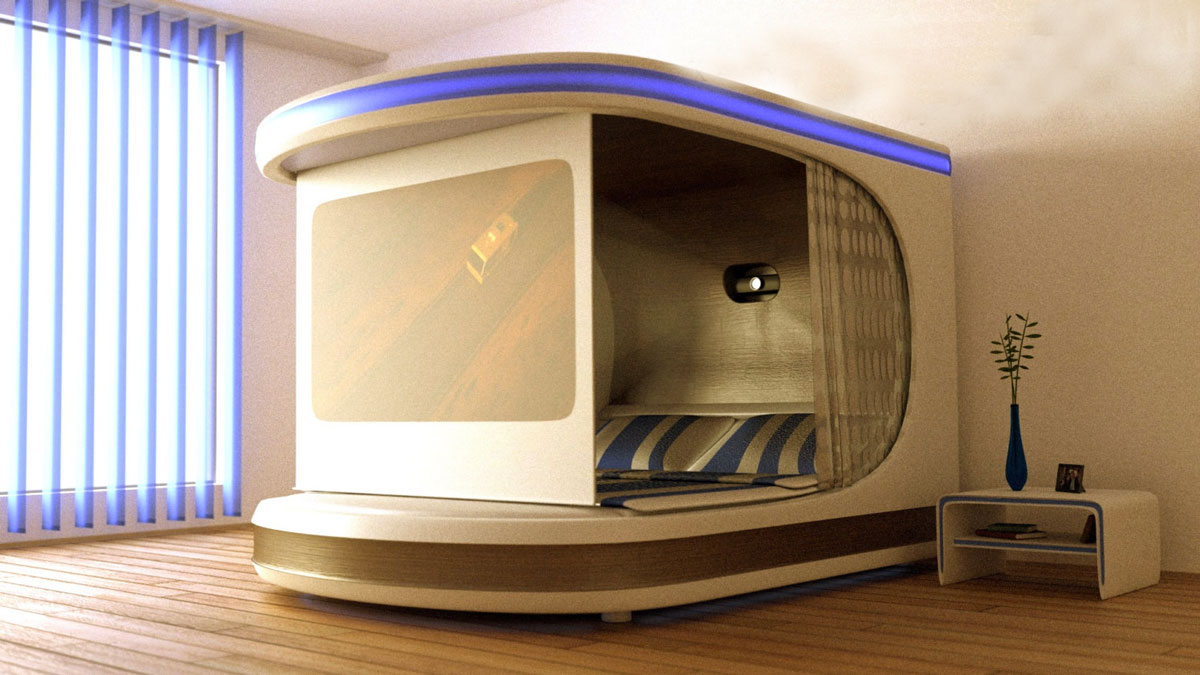 iNyx - Self-Contained-Bedroom Bed