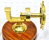 Brass Wheel Nutcracker