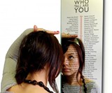 Who Tall Are You? Mirror Closeup