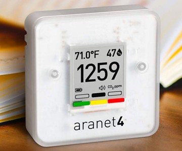 Aranet4 HOME Wireless Indoor Air Quality Monitor
