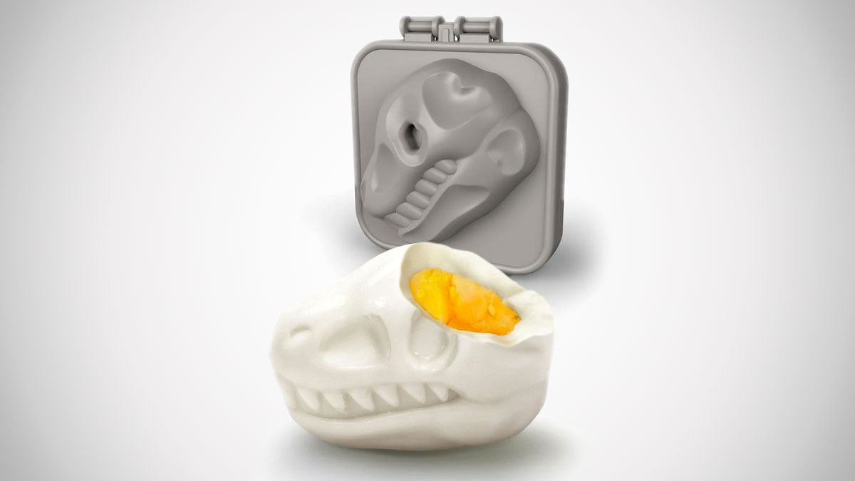 T-Rex Skull Hard Boiled Egg Mold