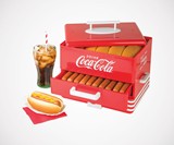 Coca-Cola Hot Dog Steamer & Bun Warmer