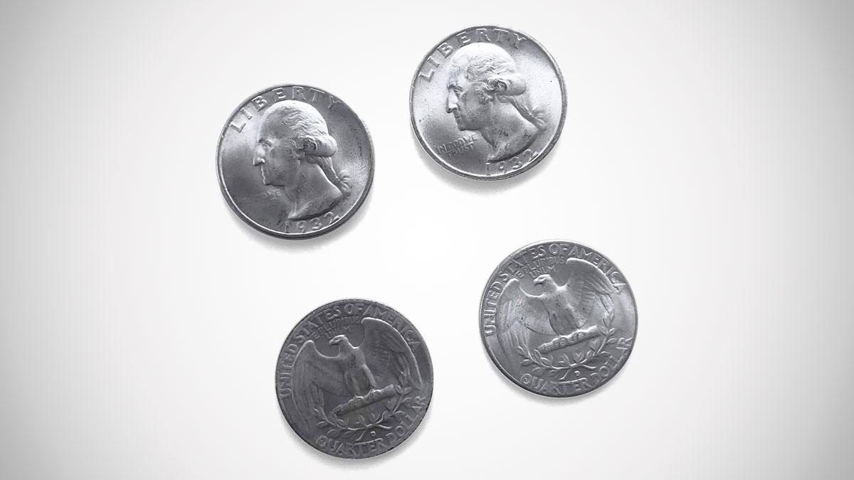 Double-Sided Quarter Double-Sided Quarter